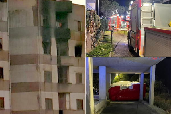 Tragedia a Catanzaro, incendio abitazione mortii 3 giovani e 4 feriti sul posti Vvf