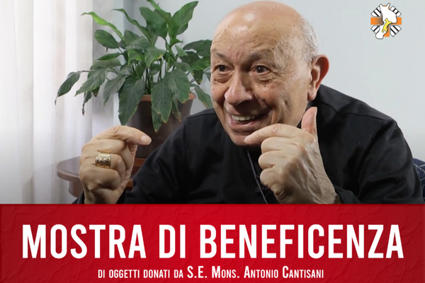 Catanzaro - Mostra di Beneficenza presso Caritas diocesana voluta da Mons. Cantisani