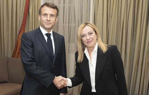 Premier Meloni vede Macron a Roma: "Dare risposte comuni sull'energia" Leggi i dettagli