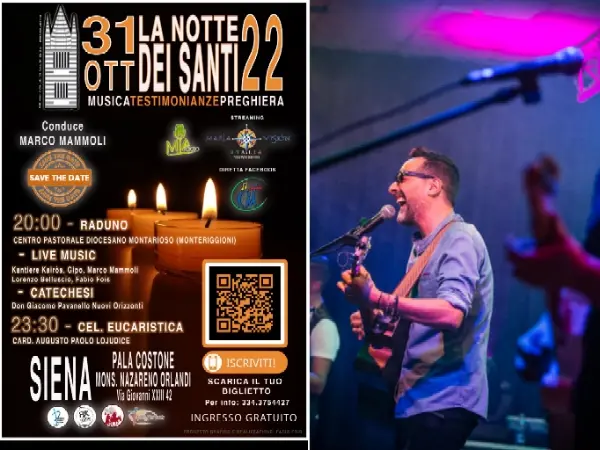 Notte dei santi: il 31 ottobre Kantiere Kairòs in concerto alle 20 al Pala Costone di Siena