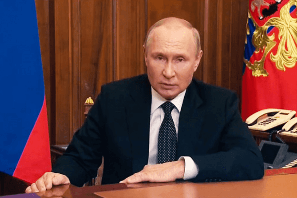 Presidente russo Putin  è tornato ad attaccare l'Occidente