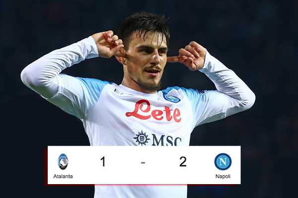 Calcio. Serie A: Atalanta-Napoli 1-2 il commento a caldo