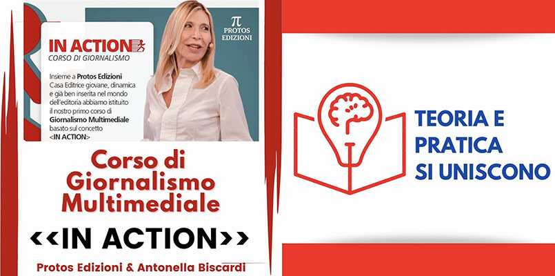 Antonella Biscardi IN ACTION. “Corso di Giornalismo Multimediale”