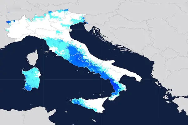 Meteo: nuova perturbazione carica di pioggia e vento rischio bomba d’acqua, ecco dove