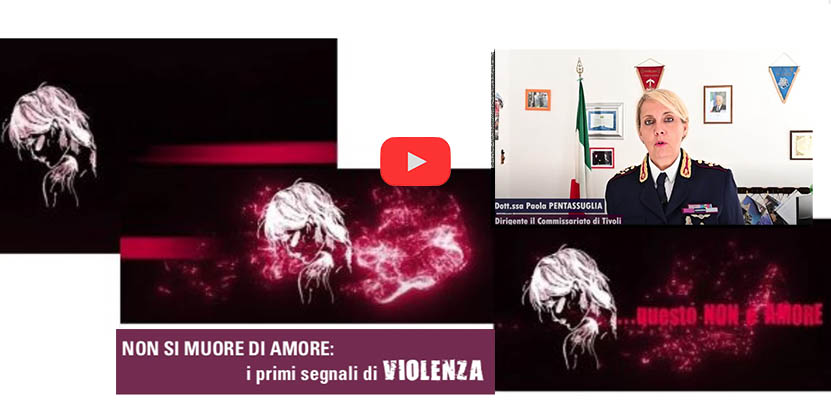 “Questo non è amore”: le iniziative della Questura di Catanzaro. Scarica la guida in Pdf. Video