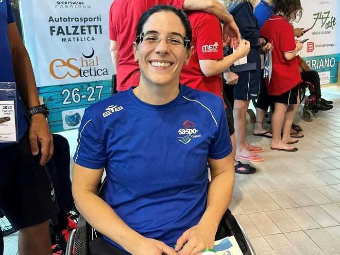 Sa.Spo. Cagliari: Ori e record nazionali per la nuotatrice paralimpica Francesca Secci