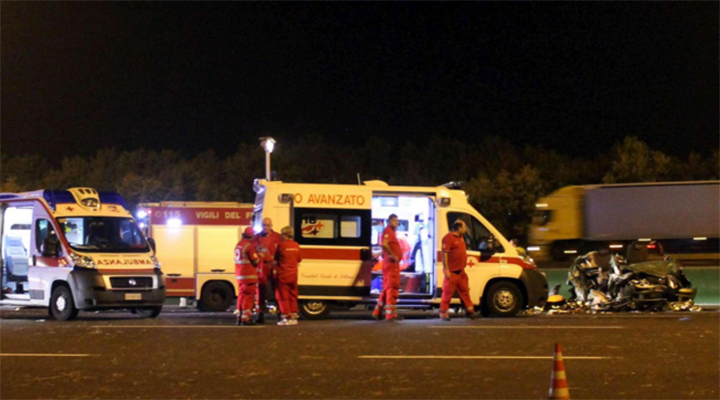 San Giustino incidente mortale. Auto fuori strada, quattro giovani morti, anche una 17settenne