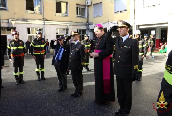 Festività di Santa Barbara presso il Comando Provinciale Vigili del Fuoco di Catanzaro