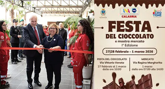 Crotone, modifiche alla viabilità per visita della Croce Rossa e Festa del Cioccolato: strade chiuse e divieti