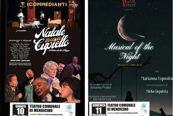 Sguardi a Sud chiude la stagione 2022 con doppio appuntamento al teatro comunale di Mendicino