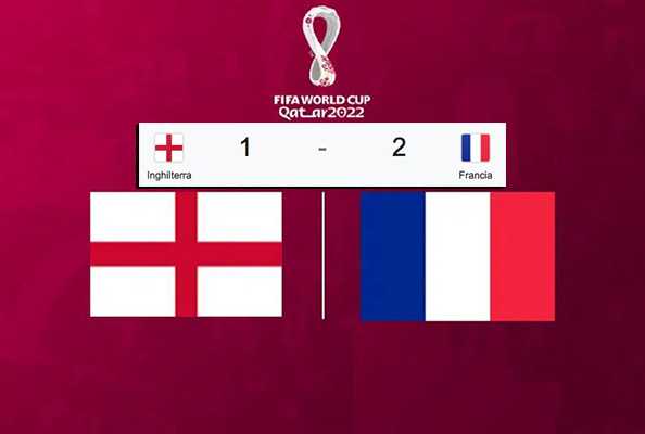 Calcio, Mondiali 2022, Inghilterra-Francia 1-2: Giroud porta i Bleus in semifinale