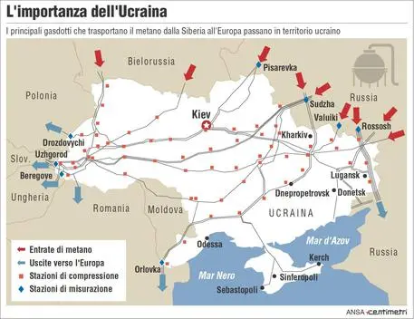 Russia, esplode gasdotto verso l'Ucraina, tre morti