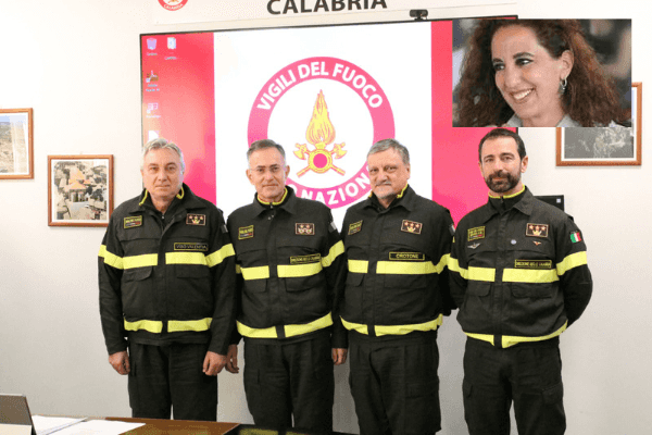 Auguri sottosegretario all'Interno Wanda Ferro a nuovi dirigenti Vigili del Fuoco in Calabria