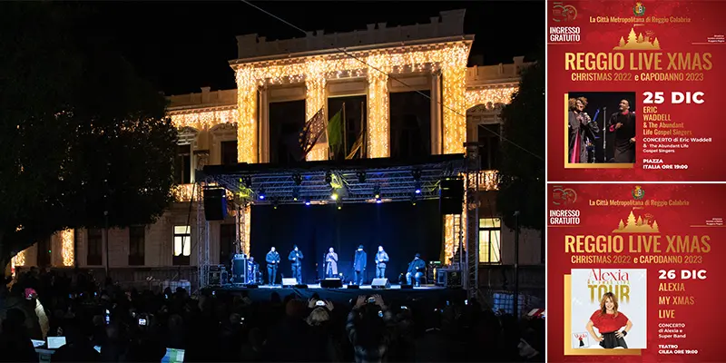 Bagno di folla per i Neri per Caso al “Reggio Live Xmas” i dettagli