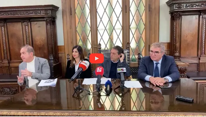 Catanzaro. Sindaco Fiorita, Ponte sulla Fiumarella, stadio Curto, via Carlo V: Video conferenza stampa. Live