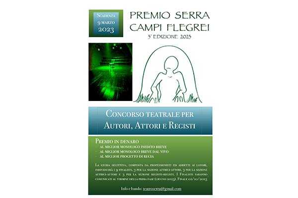 Terza edizione del “Premio Serra – Campi Flegrei”