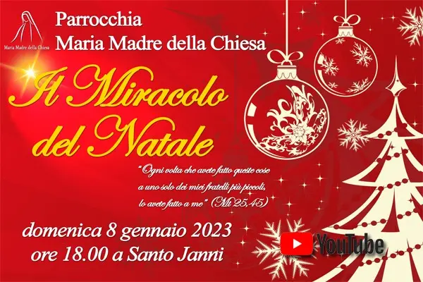 “Il Miracolo del Natale” (La Parrocchia “Maria Madre della Chiesa” diventa Musical - Cava, Alli e Santo Ianni) Video