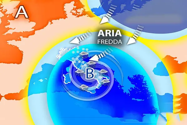 Meteo: allerta gelate su molte regioni poi da lunedì neve copiosa fino pianura, i dettagli