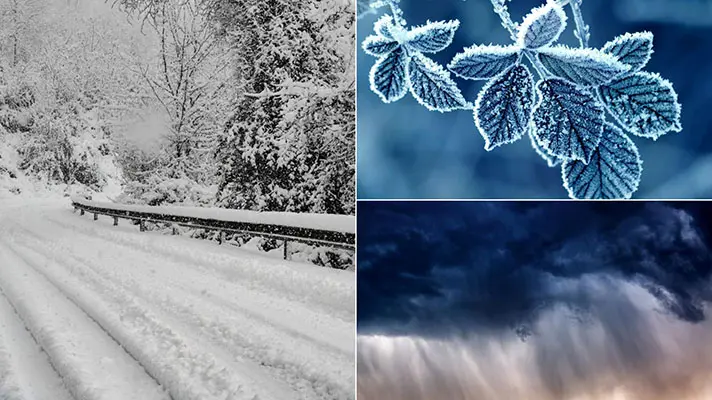 Meteo mercoledì è giovedì: neve freddo gelo è nubifragi, ecco le zone a rischio