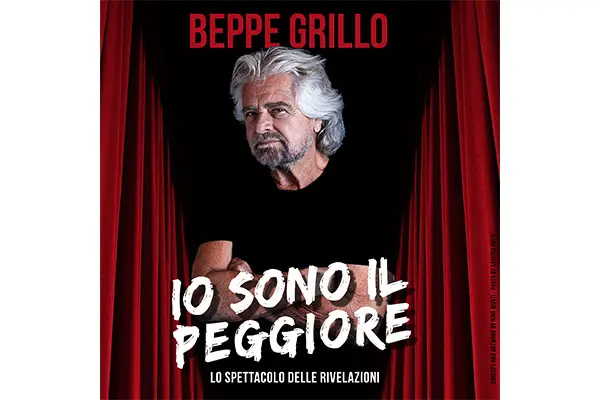 Torna in Calabria Beppe Grillo con il nuovo show ‘io sono il peggiore’. Lo spettacolo delle rivelazioni