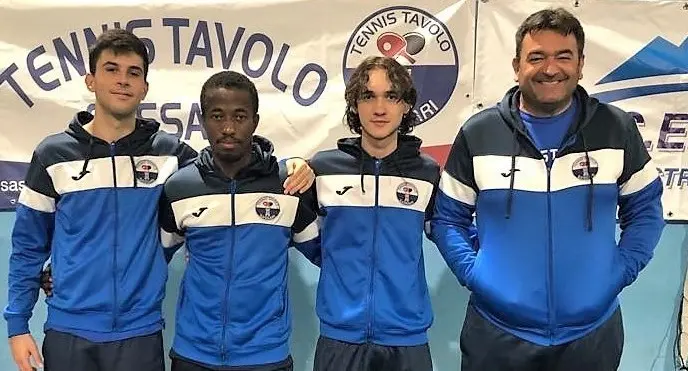 Tennistavolo Sassari: la A2 maschile impegnata tra l'intercup e il campionato