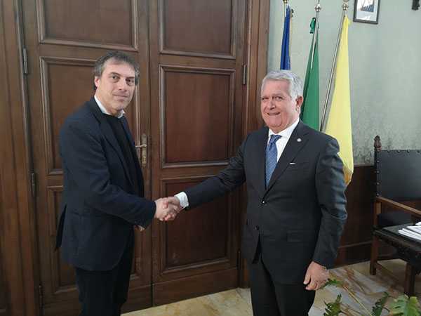 Catanzaro. Il sindaco Fiorita ha ricevuto il nuovo commissario di Arpacal Emilio Errigo