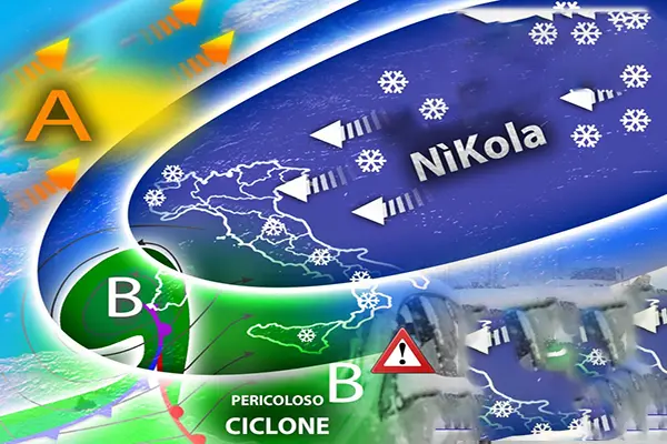 Meteo: il Burian di NìKola conquista l'Italia e si formerà anche un pericoloso ciclone, i dettagli