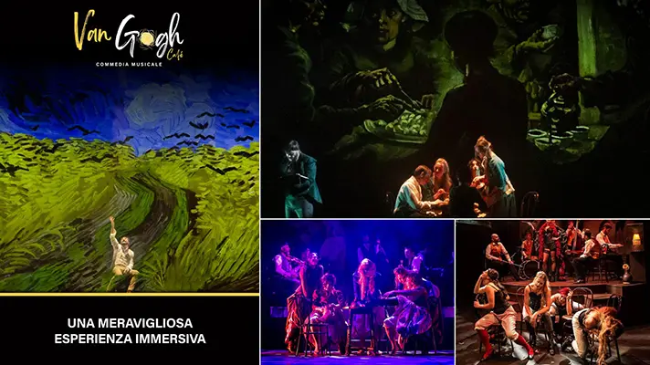In arrivo al teatro rendano di Cosenza la prima in calabria di van Gogh Cafè. Matinee per le suole gia’ sold out