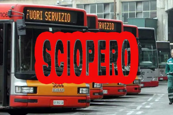 Giornata di passione nel trasporto pubblico locale "Bus metro e treni" sciopero di 24 ore