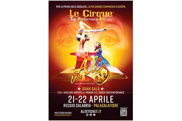 Il Palacalafiore di Reggio Calabria diventera’ il più grande circo d’Europa Con “Alis” gran galà del circo mondiale