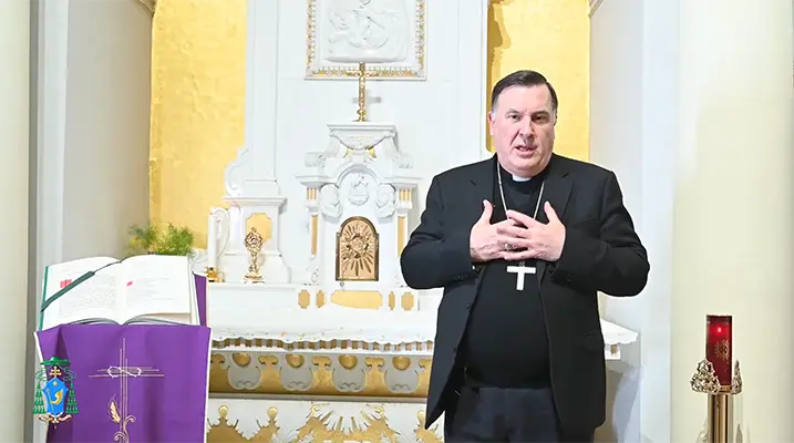 Mons. Claudio Maniago. Quaresima: un tempo per essere protagonisti della nostra vita (II Domenica di Quaresima) Video