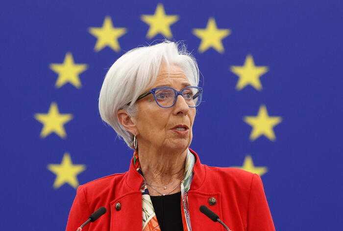 Bce: Lagarde, probabile rialzo 50 punti a marzo