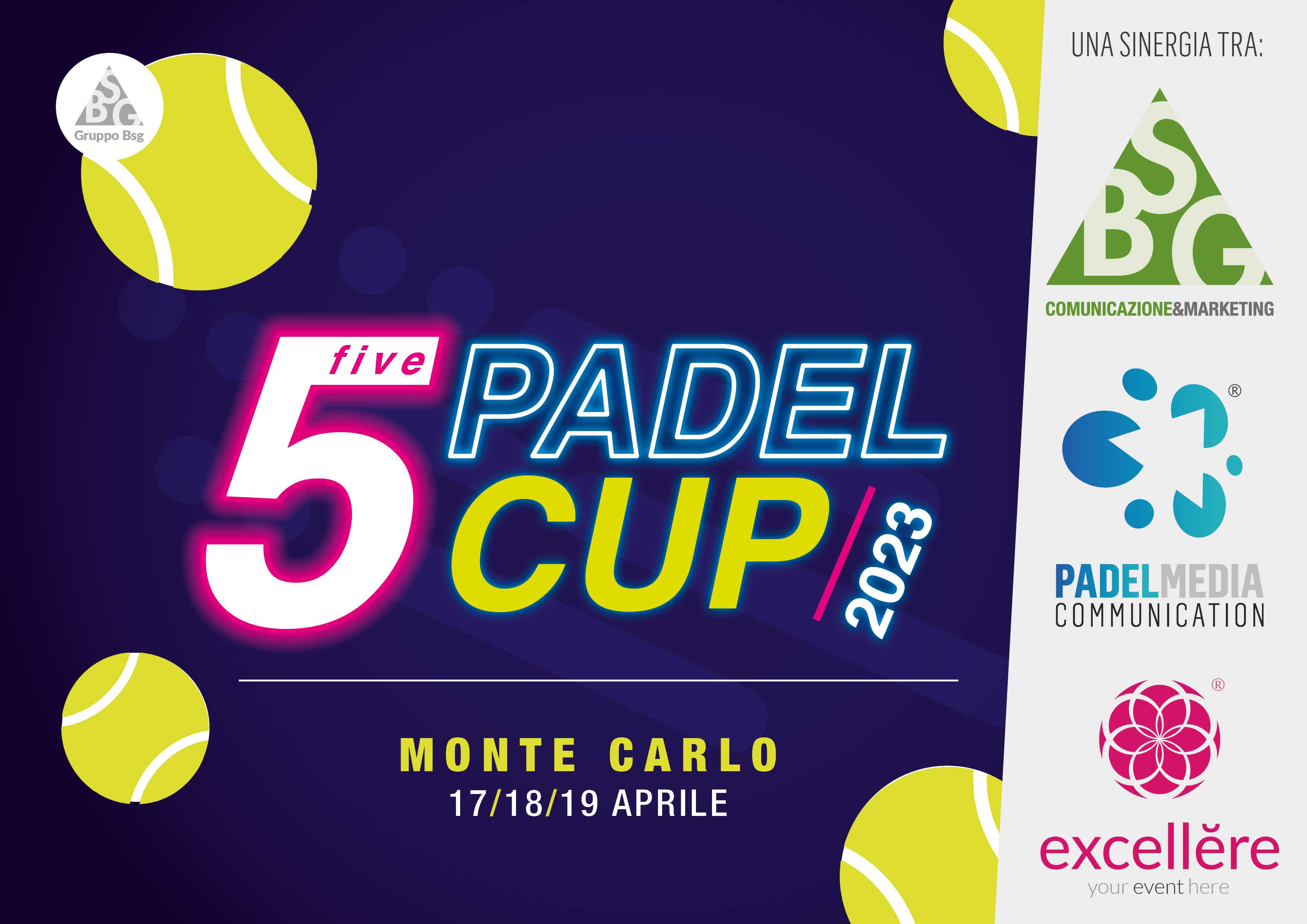 5 Padel Cup, il torneo esclusivo e inclusivo ad aprile nel Principato di Monaco