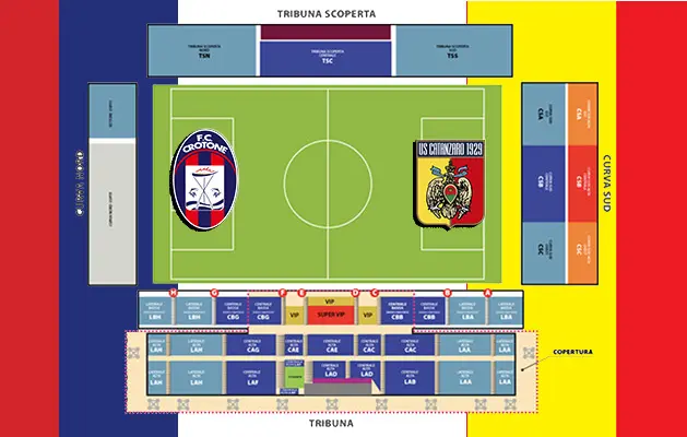 Calcio Serie C: aggiornamento per il derby Info tagliandi Crotone-Catanzaro. Prezzi biglietti e punti prevendita esterni, on-line, i dettagli