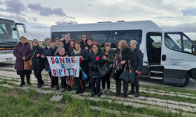 Donne e Diritti alla manifestazione di Steccato di Cutro