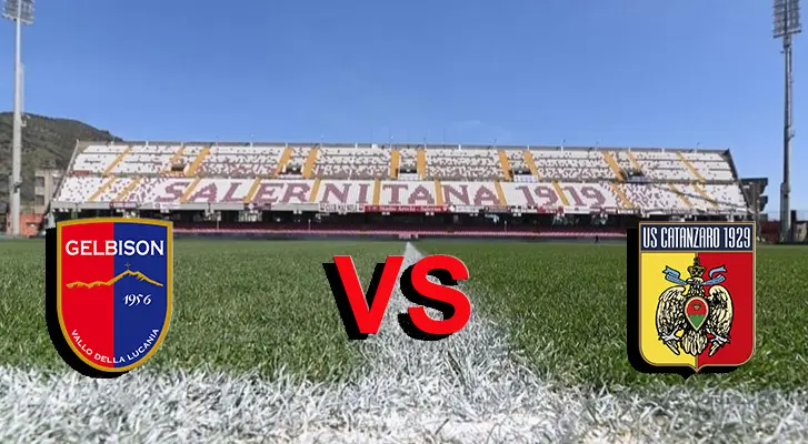 Calcio, Serie C: Gelbison-Catanzaro uno tsunami GialloRosso all'Arechi di Salerno ecco dove vedere l’incontro in tv e streaming