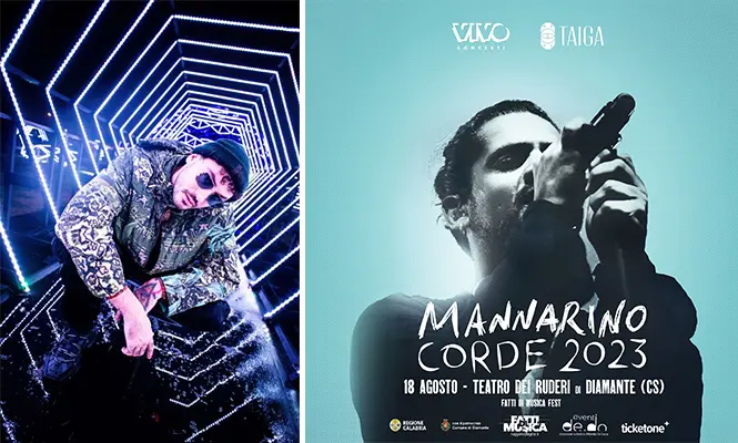 Fatti di musica Festival al teatro dei Ruderi di Diamante: dopo Geolier, confermati Carl Brave e Mannarino al via le prevendite dei biglietti