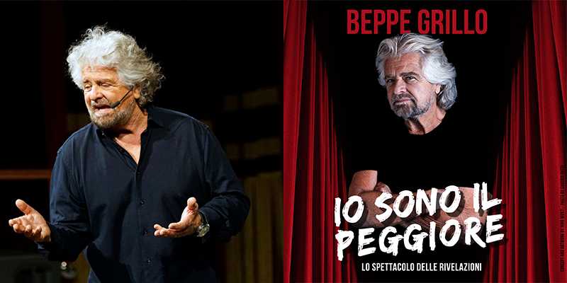 Da domani al teatro Grandinetti di Lamezia, torna in Calabria il comico Beppe Grillo con il nuovo show.
