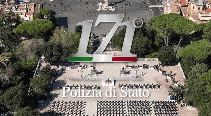 La Polizia di Stato compie 171 anni domani la celebrazione nazionale e locale dell’Anniversario. Video