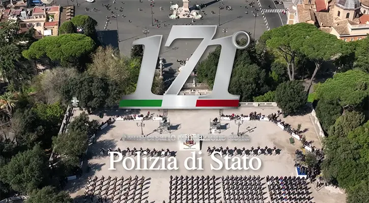 La Polizia di Stato compie 171 anni domani la celebrazione nazionale e locale dell’Anniversario. Video