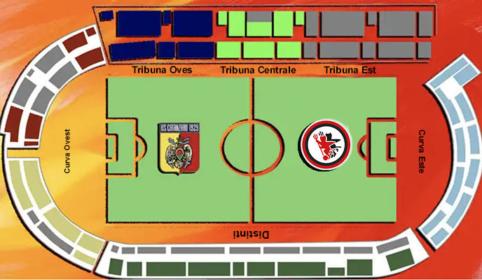 Calcio. Catanzaro-Foggia: Info Biglietti. Ecco i prezzi dei tagliandi, punti prevendita esterni, on-line su go2 e settore ospiti, i dettagli