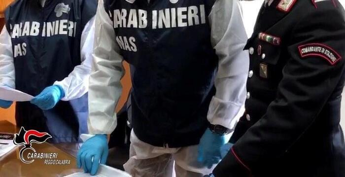 Carabinieri Nas sequestrano 400 chili alimenti nel reggino