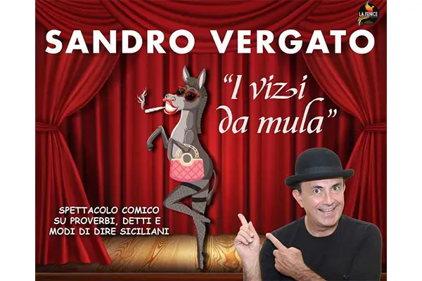 Al Teatro Garibaldi di Enna, la geniale poliedricità di Sandro Vergato