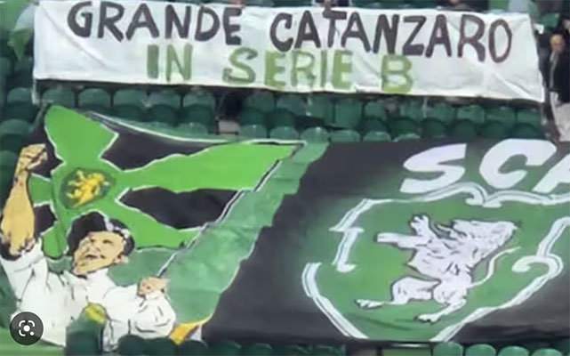 Calcio. Gemellaggio calcistico oltre i confini: lo Sporting Lisbona omaggia il Catanzaro per la promozione in Serie B