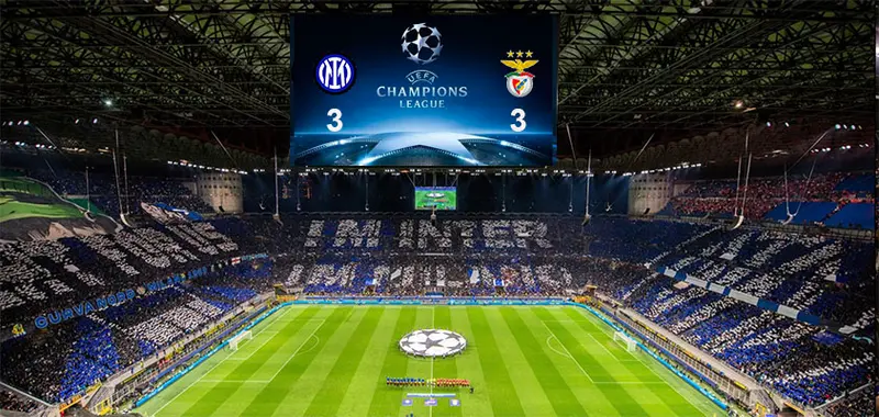 Calcio. Inter-Benfica 3-3- i neroazzurri in semifinale di Champions! Il commento post-partita