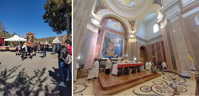 Gimigliano (CZ). Pellegrinaggio diocesano alla Basilica della Madonna di Porto