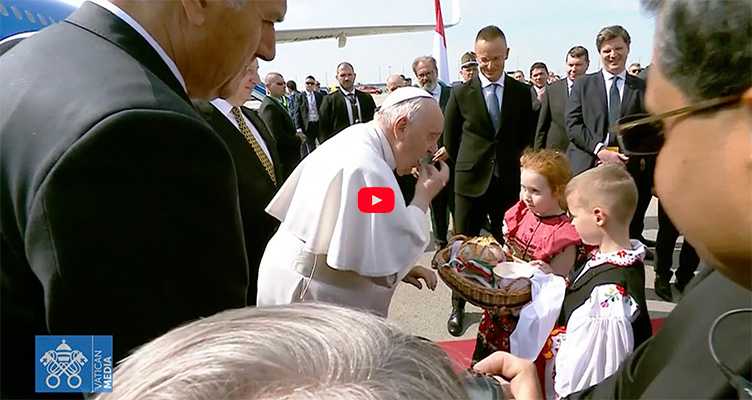 Viaggio Apostolico di Papa Francesco in Ungheria. diretta video