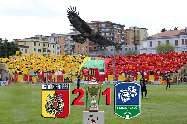 Calcio. Supercoppa: Catanzaro-Feralpisalò 2-1. Tutto nella ripresa: decide Iemmello in rimonta. Il commento e interviste post-partita del tecnico (Highlights-video)