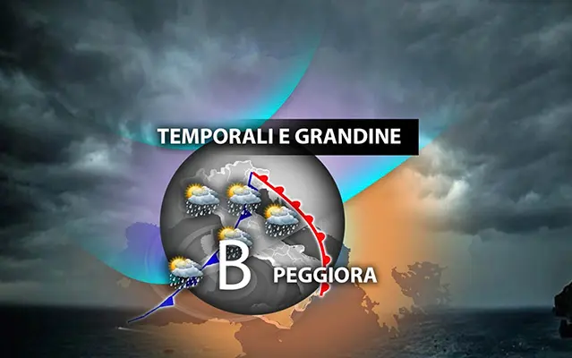 Meteo: Piogge con temporali e nubifragi, ecco dove poi peggiora il 1°Maggio, i dettagli