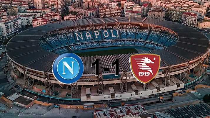 Calcio, Serie A. Pareggio amaro: Napoli-Salernitana 1-1 rimanda la festa scudetto. I Commenti post-partita del tecnico